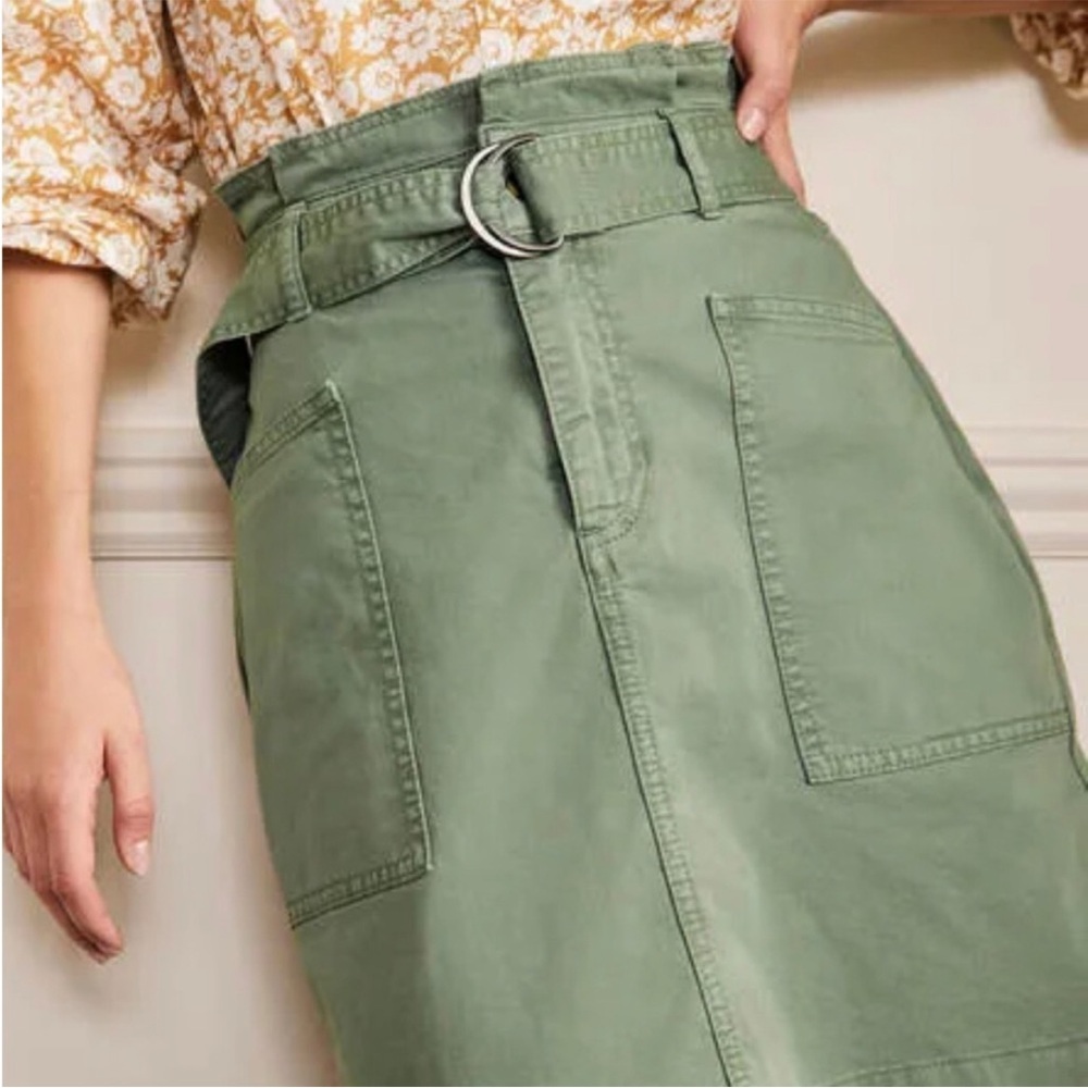 NWOT • Boden • Paperbag Cargo Skirt